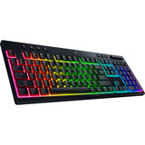Razer BlackWidow V4 Low-Profile Hyperspeed, Gaming-tastatur Sort, DE-layout, Razer Low-Profile Orange