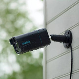 Reolink P430-B overvågningskamera Kugle (form) IP-sikkerhedskamera Indendørs & udendørs 3840 x 2160 pixel Væg Sort, IP-sikkerhedskamera, Indendørs & udendørs, Ledningsført, Google Assistant, Væg, Sort