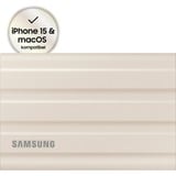 SAMSUNG MU-PE2T0K 2 TB USB Type-C 3.2 Gen 2 (3.1 Gen 2) Beige, Solid state-drev Beige, 2 TB, USB Type-C, 3.2 Gen 2 (3.1 Gen 2), 1050 MB/s, Beskyttelse af adgangskode, Beige