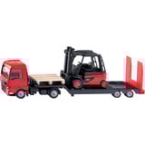 SIKU SUPER MAN lastbil med Linde gaffeltruck, Model køretøj 