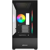 Sharkoon MK6 RGB Renoveret, Towerkabinet Sort