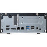 Shuttle XPС slim XH610G2 PC barebone Desktop Sort Intel H610 LGA 1700 Sort, Desktop, PC barebone, Intel H610, LGA 1700, DDR5-SDRAM, PCI Express, Serial ATA III