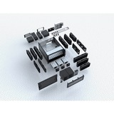SilverStone SST-RM600, Rack kabinet Sort