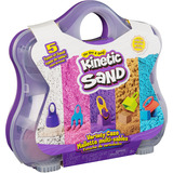 Spin Master Kinetic Sand - Farvespil Kuffert, sand til leg 