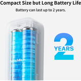 SwitchBot Udendørs Måler IP65 Termometer Indendørs/Udendørs Hvid, Detektor Hvid