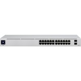 Ubiquiti UniFi USW-24 netværksswitch Administreret L2 Gigabit Ethernet (10/100/1000) Sølv Administreret, L2, Gigabit Ethernet (10/100/1000), Stativ-montering