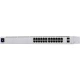 Ubiquiti UniFi USW-24 netværksswitch Administreret L2 Gigabit Ethernet (10/100/1000) Sølv Administreret, L2, Gigabit Ethernet (10/100/1000), Stativ-montering
