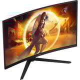 AOC G4 CQ32G4VE computerskærm 80 cm (31.5") 2560 x 1440 pixel Quad HD LCD Sort, Grå, Gaming Skærm Sort (mat), 80 cm (31.5"), 2560 x 1440 pixel, Quad HD, LCD, 1 ms, Sort, Grå