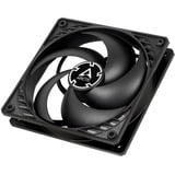 ARCTIC P12 PWM PST CO Computerkabinet Ventilator 12 cm Sort, Sag fan Sort, Ventilator, 12 cm, 1800 rpm, 24,5 dB, 56,3 kubikfod/min., 95,65 m³/t