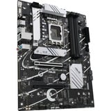 ASUS PRIME B760-PLUS D4 Intel B760 LGA 1700 ATX, Bundkort Sort/Sølv, Intel, LGA 1700, Intel® Celeron®, Intel® Core™ i3, Intel® Core™ i5, Intel® Core™ i7, Intel® Core™ i9,..., LGA 1700, DDR4-SDRAM, 128 GB