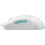 ASUS ROG Harpe Ace Aim Lab Edition mus Spil Ambidextrous RF Wireless + Bluetooth + USB Type-C Opto-mekanisk 36000 dpi, Gaming mus Hvid, Ambidextrous, Opto-mekanisk, RF Wireless + Bluetooth + USB Type-C, 36000 dpi, Hvid