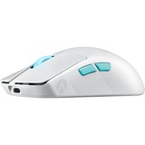 ASUS ROG Harpe Ace Aim Lab Edition mus Spil Ambidextrous RF Wireless + Bluetooth + USB Type-C Opto-mekanisk 36000 dpi, Gaming mus Hvid, Ambidextrous, Opto-mekanisk, RF Wireless + Bluetooth + USB Type-C, 36000 dpi, Hvid