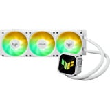 ASUS TUF Gaming LC III 360 ARGB White Edition Computerkabinet Alt-i-en væskekøler 12 cm Hvid, Vandkøling Hvid, Alt-i-en væskekøler, 12 cm, Hvid