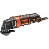 BLACK+DECKER MT300KA Sort, Orange 300 W 10000 OPM, Multi-funktion værktøj Orange/Sort, Skære, Skrabning, Slibning, Sort, Orange, 10000 OPM, 22000 OPM, Strøm, 300 W