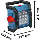 Bosch 18V professionelt sæt, 5 værktøjer (GBH 18V-26, GSB 18V-65, GSA 18V-LI, GWS 18V-11, GLI 18V-1200 C), Værktøjssæt Blå