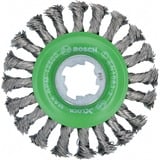 Bosch 2 608 620 733 tilbehør vinkelsliber Rengøringsdisk, Børste Rengøringsdisk, Rustfrit stål, 11,5 cm, Bosch, Grøn, Rustfrit stål, 12500 rpm