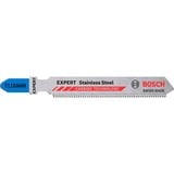 Bosch 2 608 900 561 stiksav, rullesav & sabelsavklinge Stiksavklinger Karbid 3 stk Stiksavklinger, Rustfrit stål, Karbid, Grå, 1,1 mm, 3 mm