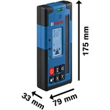Bosch LR 60 Professional, Laser modtager Blå/Sort, IP67, 1,5 V
