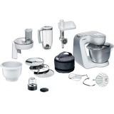 Bosch MUM58257, Foodprocessor Hvid/Sølv