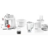 Bosch MUM58257, Foodprocessor Hvid/Sølv