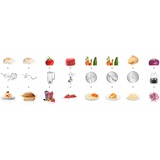 Bosch MUM58257, Foodprocessor Hvid/Sølv