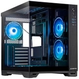 Chieftec GM-30B-TG-OP, Towerkabinet Sort