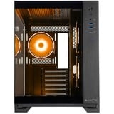 Chieftec GM-30B-TG-OP, Towerkabinet Sort