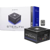 Chieftec Stealth 1200W, PC strømforsyning Sort