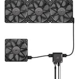Corsair CORSAIR iCUE LINK RX120, Sag fan Sort