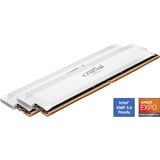 Crucial DIMM 32 GB DDR5-6000 (2x 16 GB) Dual-Kit, Hukommelse Hvid