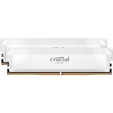 Crucial DIMM 32 GB DDR5-6000 (2x 16 GB) Dual-Kit, Hukommelse Hvid