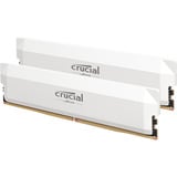 Crucial DIMM 32 GB DDR5-6000 (2x 16 GB) Dual-Kit, Hukommelse Hvid