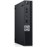 Dell OptiPlex 5060 Micro istandsat, Mini-PC Sort