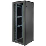 Digitus CABINET8 stativ 42U Fritstående reol Sort, IT kabinet Fritstående reol, 42U, 136,7 kg, Sort