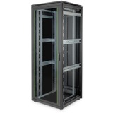 Digitus CABINET8 stativ 42U Fritstående reol Sort, IT kabinet Fritstående reol, 42U, 136,7 kg, Sort