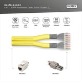 Digitus DK-1744-A-VH-D-5, Kabel Gul