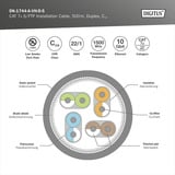 Digitus DK-1744-A-VH-D-5, Kabel Gul
