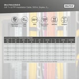 Digitus DK-1744-A-VH-D-5, Kabel Gul