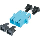 Digitus DN-96005-1 fiber adapter SC/SC 30 stk Turkis, Kobling SC/SC, Turkis, Multitilstand, Polymer, Zirconia keramik, 30 stk