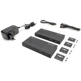 Digitus DS-55526, HDMI-udvidelse forlænger Sort