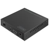 Digitus HDMI Fiber KVM IP modtager, KVM-switchen Sort