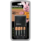Duracell Hi-Speed Charger AA/AAA, Oplader Sort