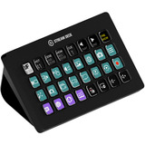 Elgato Stream Deck XL Sort 32 knapper, Tastatur Sort, Sort, 32 knapper, 182 mm, 112 mm, 34 mm, 410 g