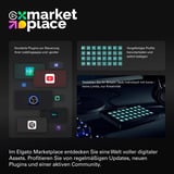 Elgato Stream Deck XL Sort 32 knapper, Tastatur Sort, Sort, 32 knapper, 182 mm, 112 mm, 34 mm, 410 g