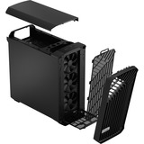 Fractal Design Torrent Tower Sort, Towerkabinet Sort, Tower, PC, Sort, ATX, EATX, ITX, micro ATX, SSI CEB, Stål, Spil