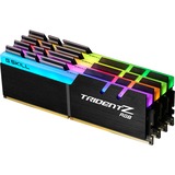 G.Skill Trident Z RGB F4-3600C14Q-32GTZRA hukommelsesmodul 32 GB 4 x 8 GB DDR4 3600 Mhz Sort, 32 GB, 4 x 8 GB, DDR4, 3600 Mhz, 288-pin DIMM