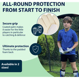 HUDORA Målmandshandsker til børn, grøn, str. S Grøn/Hvid