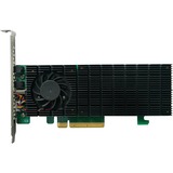 HighPoint SSD6202A RAID controller PCI Express x8 3.0 8 Gbit/sek., Interface card PCI Express 3.0, PCI Express x8, 0, 1, 8 Gbit/sek., 2 kanaler, 920,585 t