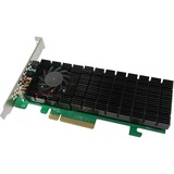 HighPoint SSD6202A RAID controller PCI Express x8 3.0 8 Gbit/sek., Interface card PCI Express 3.0, PCI Express x8, 0, 1, 8 Gbit/sek., 2 kanaler, 920,585 t