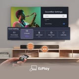 Hisense HS1000 Sort 2.0 kanaler 120 W, Sound bar Sort, 2.0 kanaler, 120 W, DTS Virtual:X, Dolby Audio, Dolby Digital Plus, Sort, Ledningsført, 100-240 V